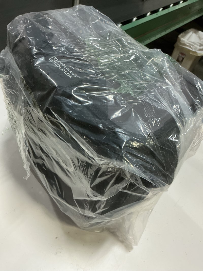 Condition photo showing New/Like New for Titan by Arctic Zone Deep Freeze Cooler - Zipperless Hardbody Cooler - Deep Freeze Insulation, HardBody Liner, and SmartShelf 16 Can Sharkskin Gray