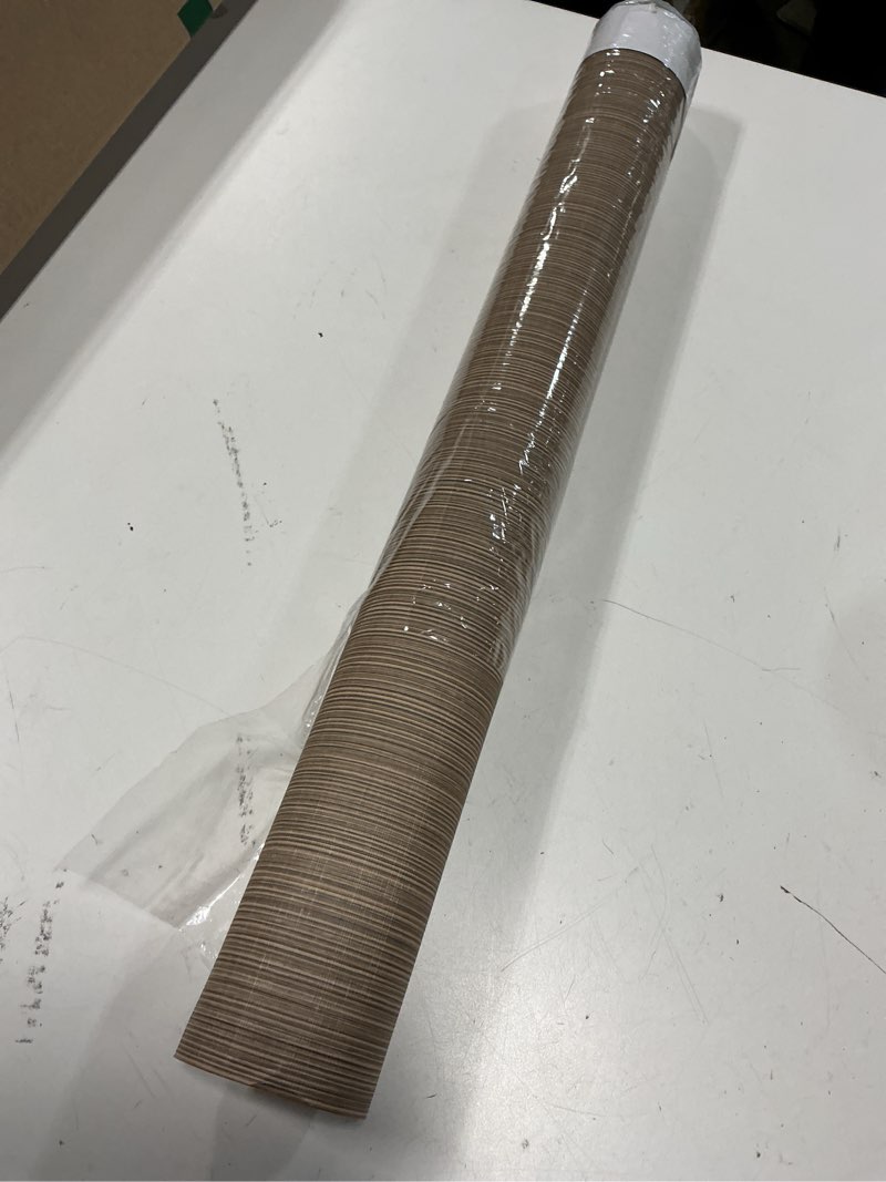 Condition photo showing Good Condition for 20.8\" x 196.8\" grasscloth wallpaper,  textured peel and stick wallpaper for decor bedroom kitchen cabinet 20.8\" x 196.8\"