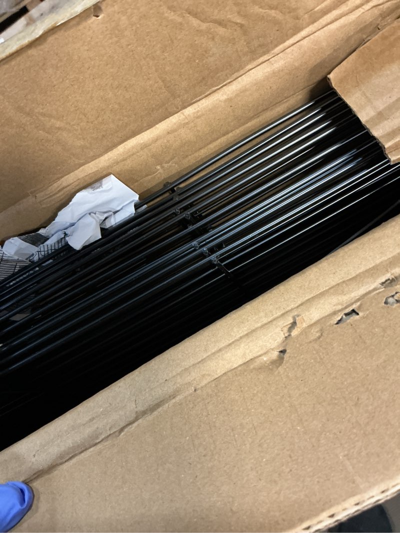 Condition photo showing Good Condition for 12 pack no dig decorative garden fence panels, 32in(h) x 29ft(l), dog fence outdoor for yard, rustproof metal animal barrier for rabbits & flowers, temporary fencing for patio, rv 12 pack - 32in(h) x 29ft(l)