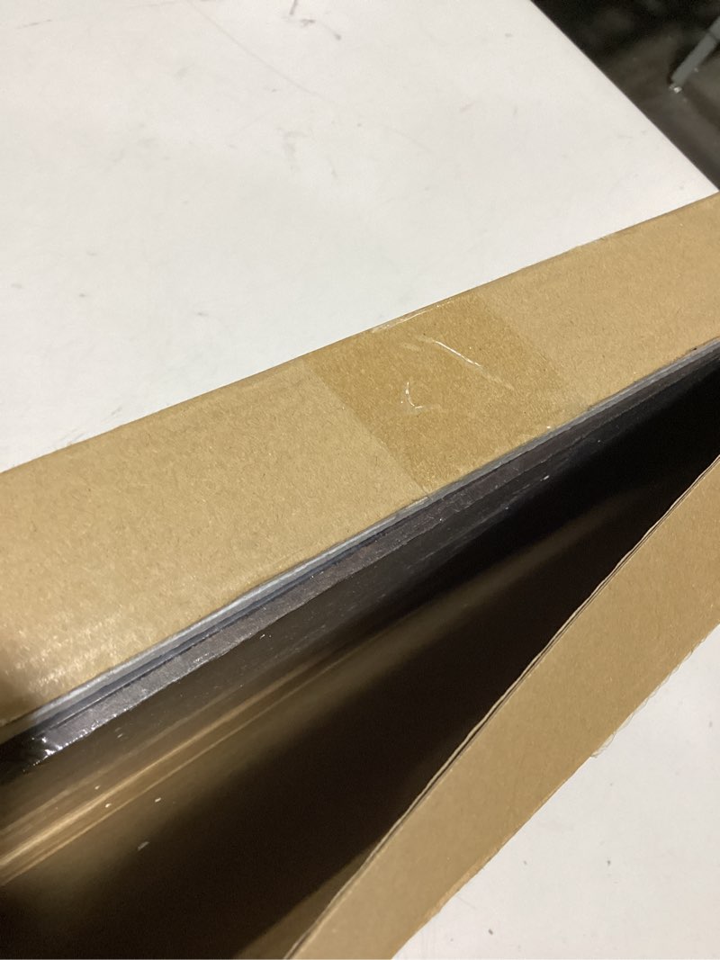 Condition photo showing Good Condition for Fun Memories 42" Floating Shelves for Wall, Rustic Solid Elm Wood Floating Shelves - Invisible Bracket Mount, Extra Long Wall Mounted Shelf for Living Room, Bathroom, Bedroom, Kitchen, Walnut Walnut Elm Flat Edge, 42"L, 1Pack