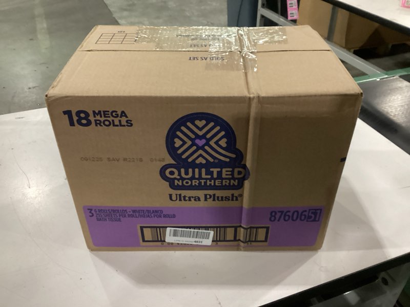 Condition photo showing As Is for Quilted northern 18 mega rolls