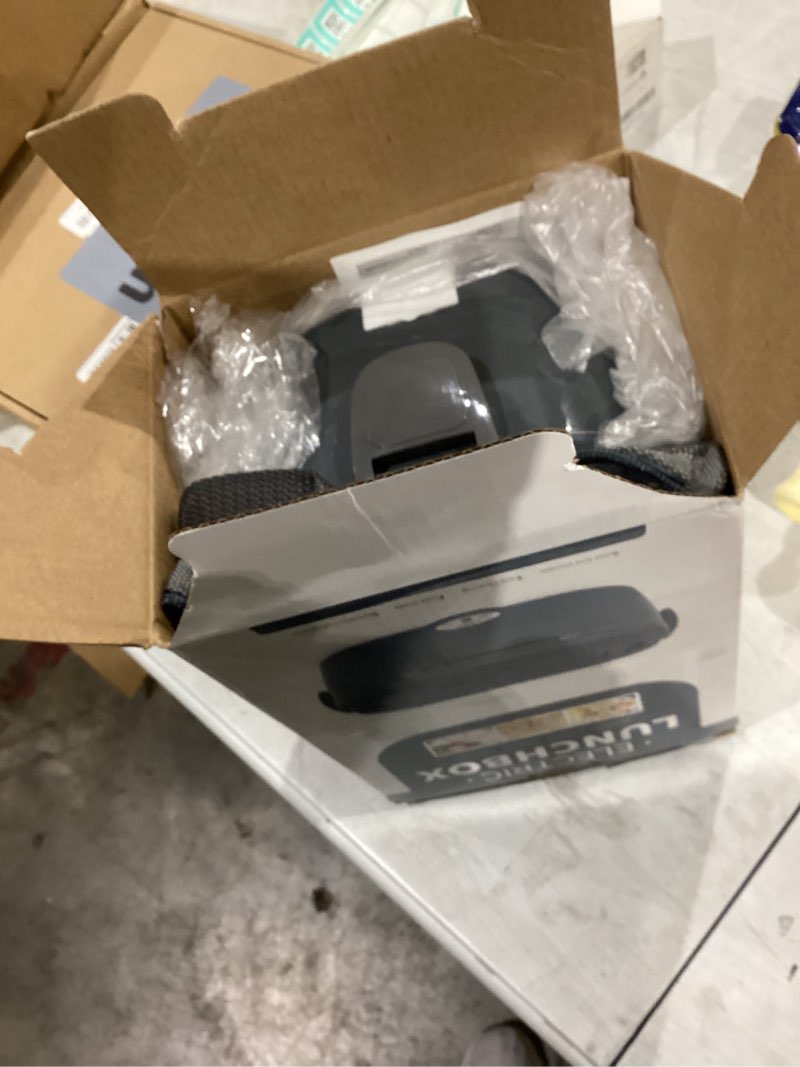 Condition photo showing New/Like New for Electric Lunch Box Food Heater for Adults 80W Portable Food Warmer for Car/Home 1.5L Heated Lunch Box for Adults, 12V/24V/110V Loncheras para Hombres de Trabajo lonchera eléctrica portátil Gray