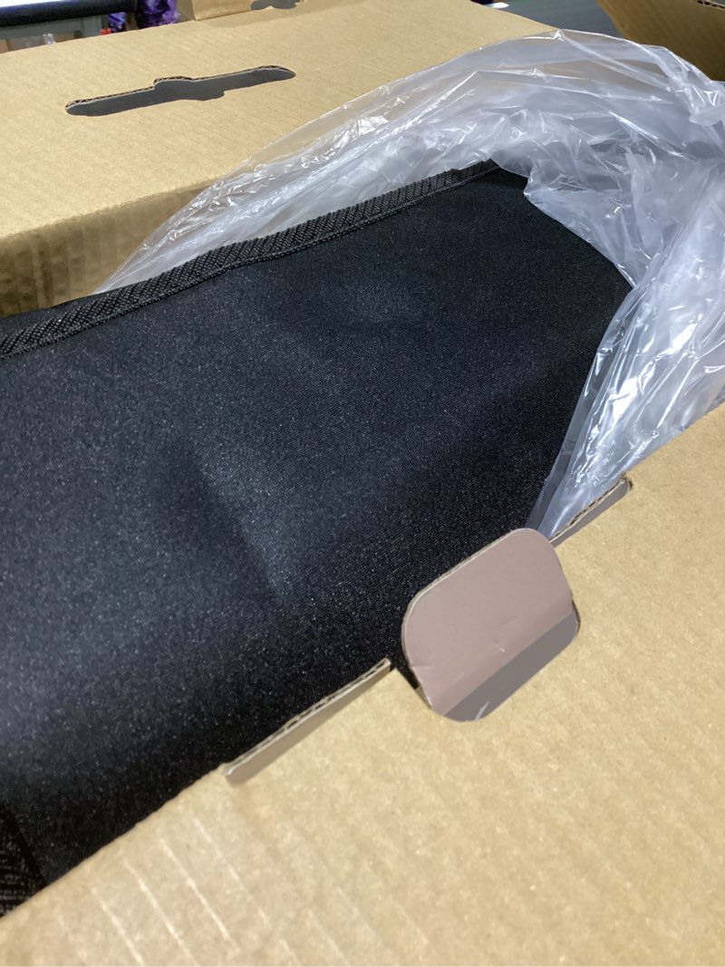 Condition photo showing As Is for Massage Mat, Detachable Neck Massager, Full Body Vibration Heating, Massage Pad with 10 Vibrating Motors and 9 Speed Settings for Home Office Use, Gift for Men Women Parents Christmas,Black