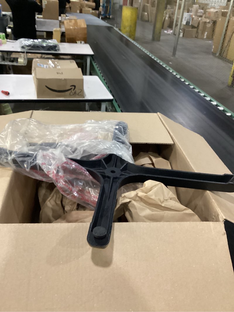 Condition photo showing As Is for Similar to stock photo MASTERY MART Heavy Duty Office Chair Base Replacement, 2500 Lbs, 28\"(70 cm), Metal Desk Chair Base Replacement Parts with Universal Gas Cylinder Hole and Casters Sockets, Matte Black