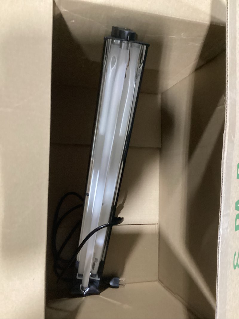 Condition photo showing As Is for T5 10.0 UVB Light Fixture for Bearded Dragon, T5 UVA UVB HO Reptile Light Tube Lamp Blub 24W 22" for Tortoise,Desert Lizards,Leopard Gecko,Reptile & Amphibian Lamp 24W-22"