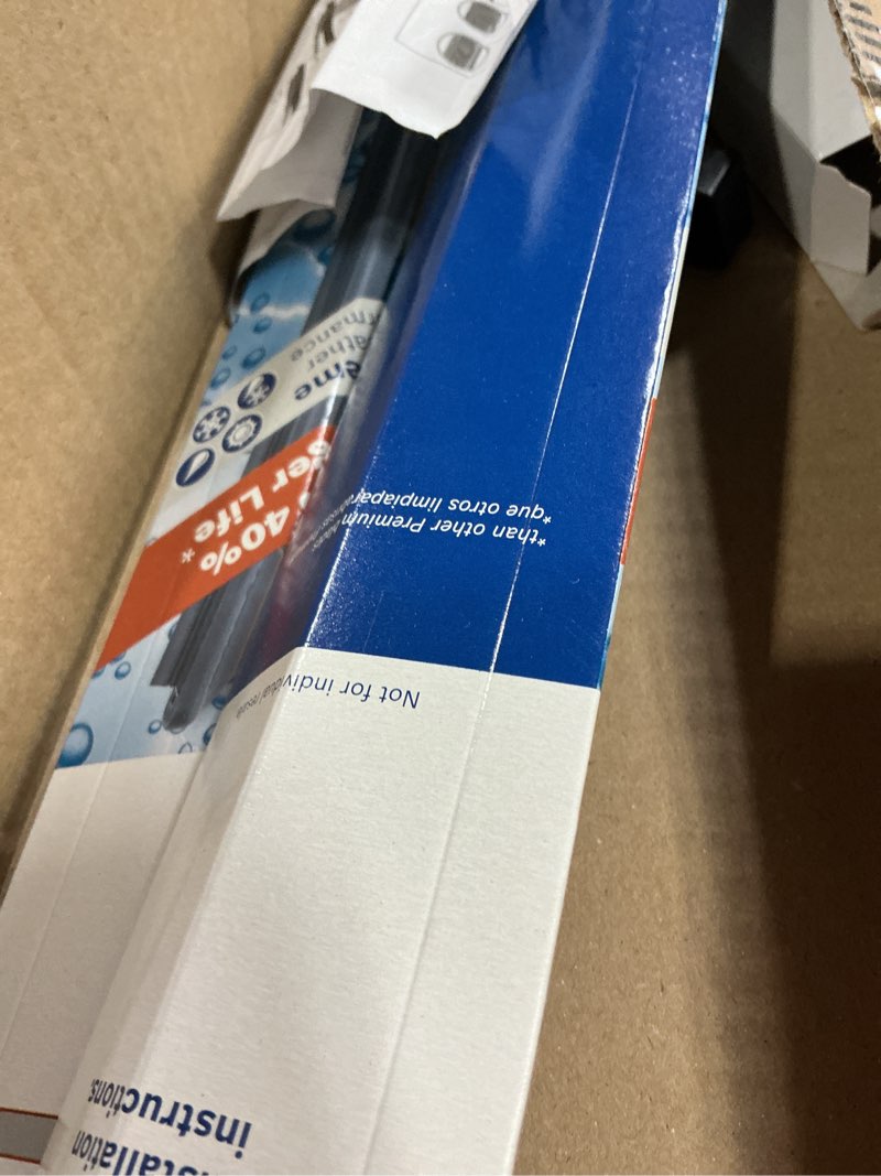 Condition photo showing Good Condition for bosch 22oe22oe icon beam wiper blades - driver and passenger side - set of 2 blades (22oe & 22oe) front (22oe & 22oe) icon combo pack (front)