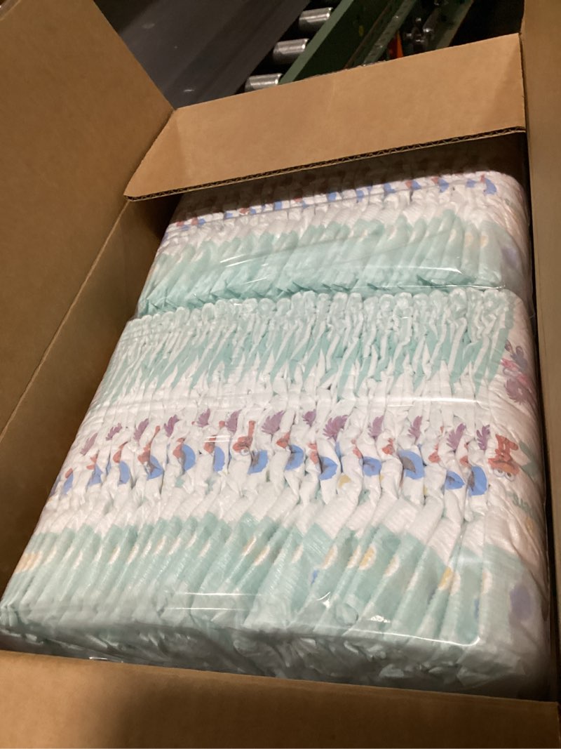 Condition photo showing New/Like New for pampers diapers - baby dry - size 7, 108 count, absorbent disposable infant diaper (packaging may vary) size 7 108
