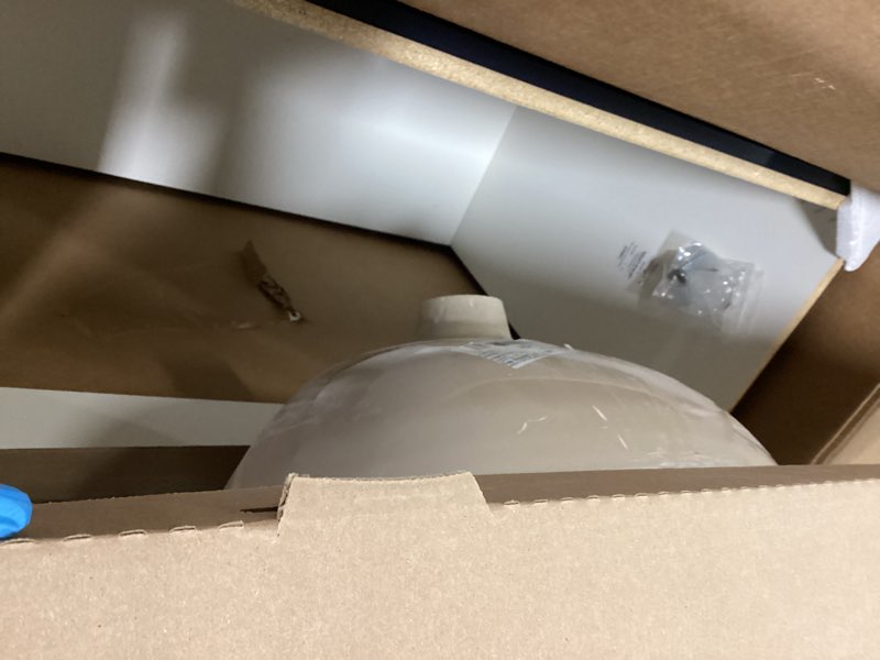 Condition photo showing Good Condition for Protect source 36inch Deep Blue Single Sink Bathroom