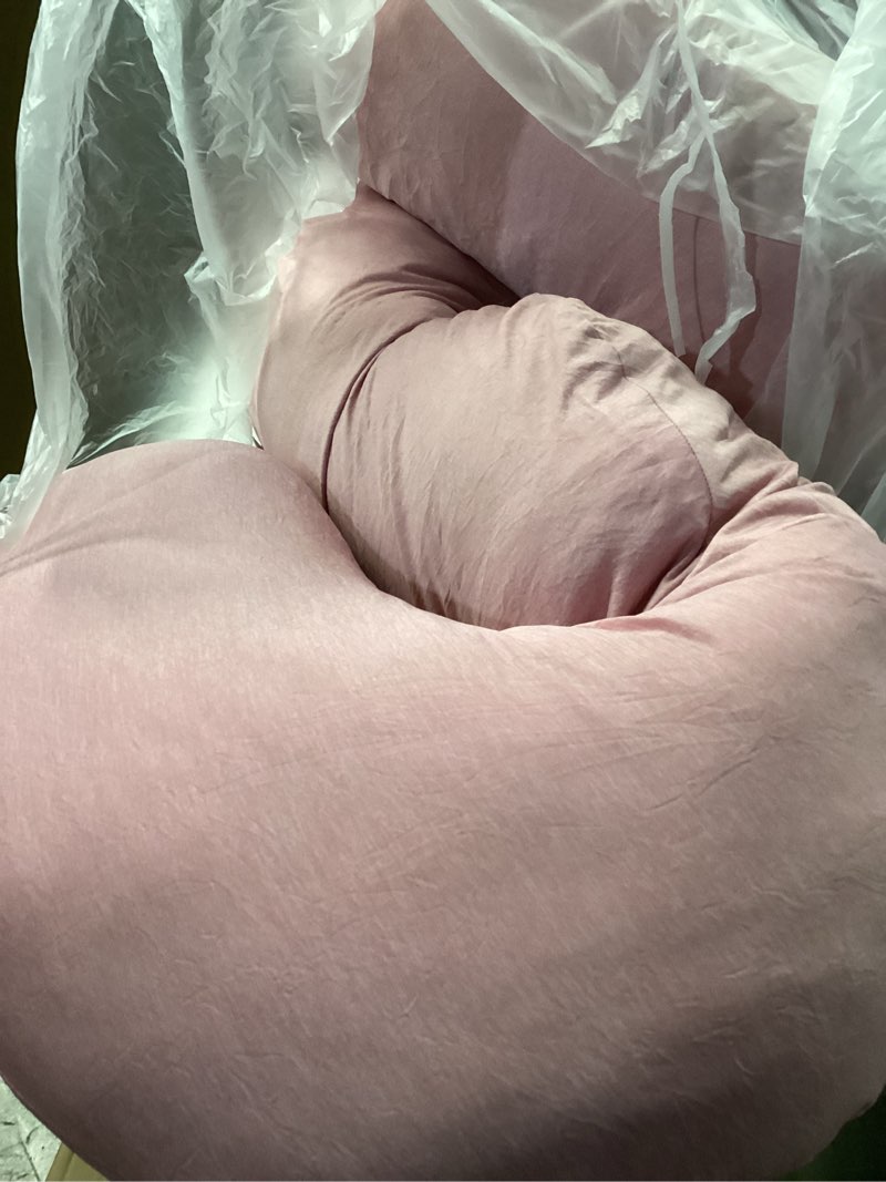 Condition photo showing Good Condition for PILLANI Pregnancy Pillows for Sleeping - V C U Shaped Full Body Pillow with Removable Cover, 57inch Cooling Maternity Pillow for Pregnant Women, Support for Back Belly Legs Hip - Pregnancy Must Haves