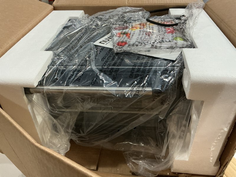 Condition photo showing Good Condition for nuwave bravo pro convection air fryer toaster oven combo, 2025 new and improved, 10-in-1, 50°-450°f temp controls, quick & even crisp technology, 21qt capacity, black, pfas free