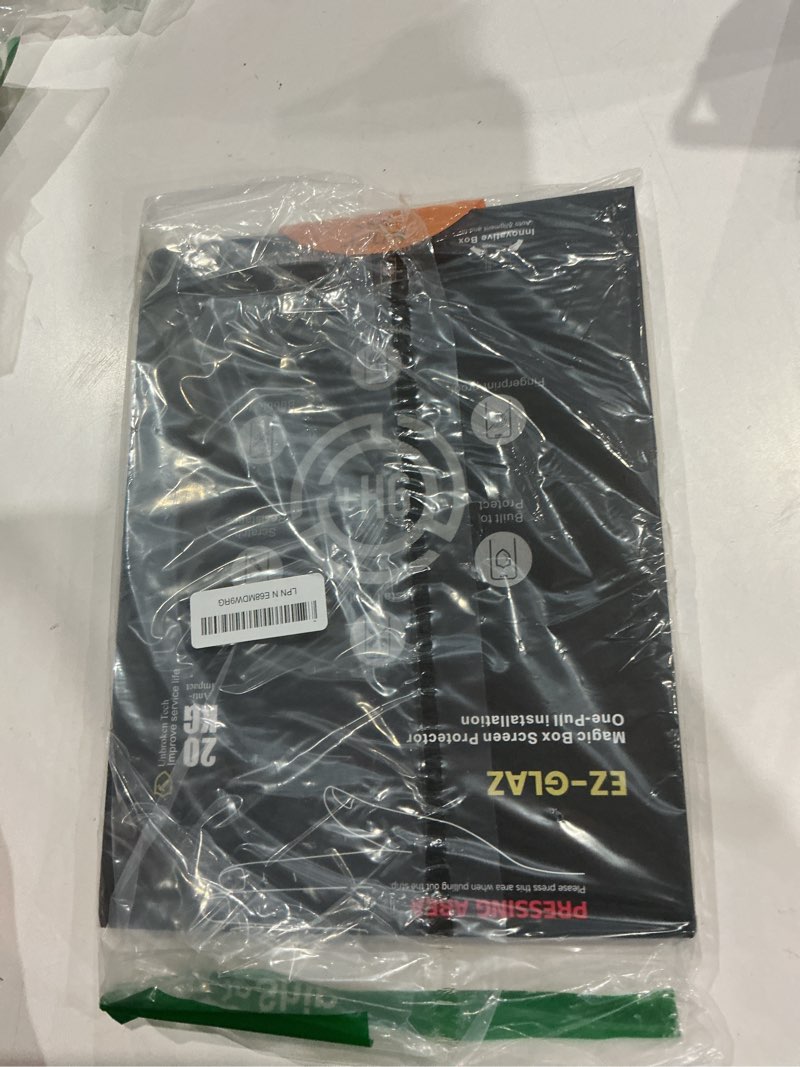 Condition photo showing Good Condition for ez-glaz-2 pack for ipad pro 13 inch screen protector m5/m4 (2025/2024), military-grade shatterproof, 9h+ tempered glass with installation box, anti-scratch, apple pencil compatible, hd clarity, bubble free hd clear ipad pro 13-in. m5/m4 (2025/2024)