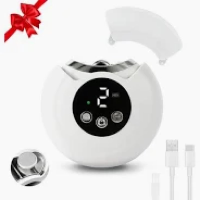 electric nail clipper, baby nail clipper with file & 3 speed gears, electric baby nail trimmer with 