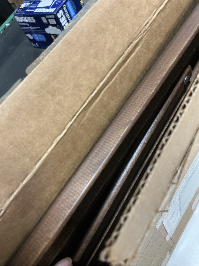Condition photo showing As Is for evenflo expansion walk-thru room divider baby gate (farmhouse collection)