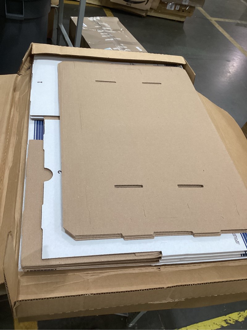 Condition photo showing Good Condition for bankers box 4 pack hang'n'stor medium-duty file storage boxes, fastfold, lift-off lid, letter, white/blue