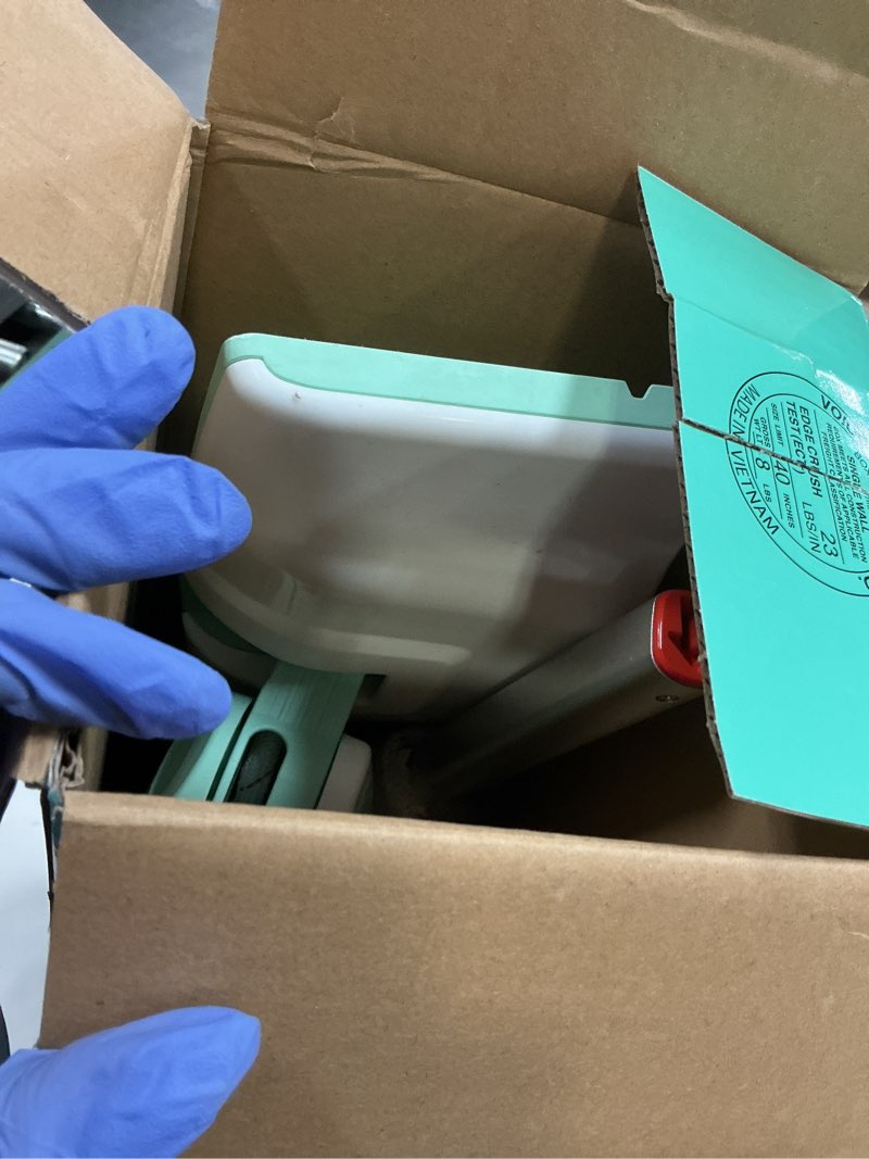 Condition photo showing As Is for Shark Steam Mop with 2 Machine Washable Dirt Grip Pads, Removable Water Tank, Lightweight, Steam Cleaner for sealed Hard Floors, Marble, Stone, Hardwood, Tile, Laminate, White/Seafoam, S1000 Steam Starter