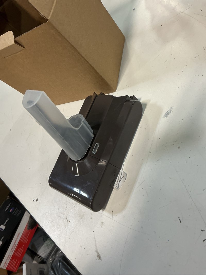 Condition photo showing As Is for 21.6v v8 4.0ah battery replace for v8 li-ion battery, 4000mah lithium ion battery compatible with sv10 v8 animal, absolute, motorhead, carbon fiber, fluffy series cordless vacuum