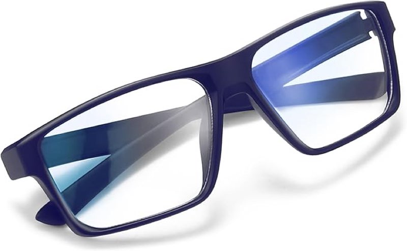 Titan Gaming Glasses, Anti Blue Light Glasses Men, UV400 Protection Blue Light Blocking Glasses for Computer Eye Strain