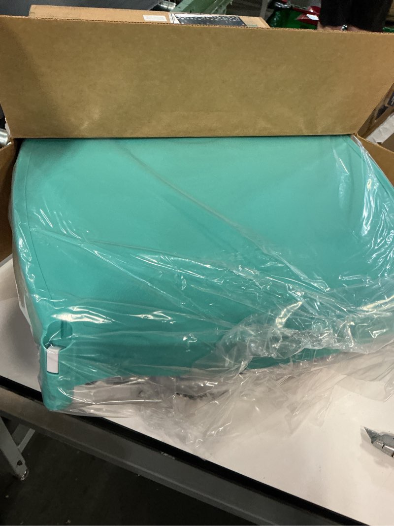 Condition photo showing New/Like New for evenflo eat and grow 4-in-1 convertible high chair (prism triangles) prism triangles chair