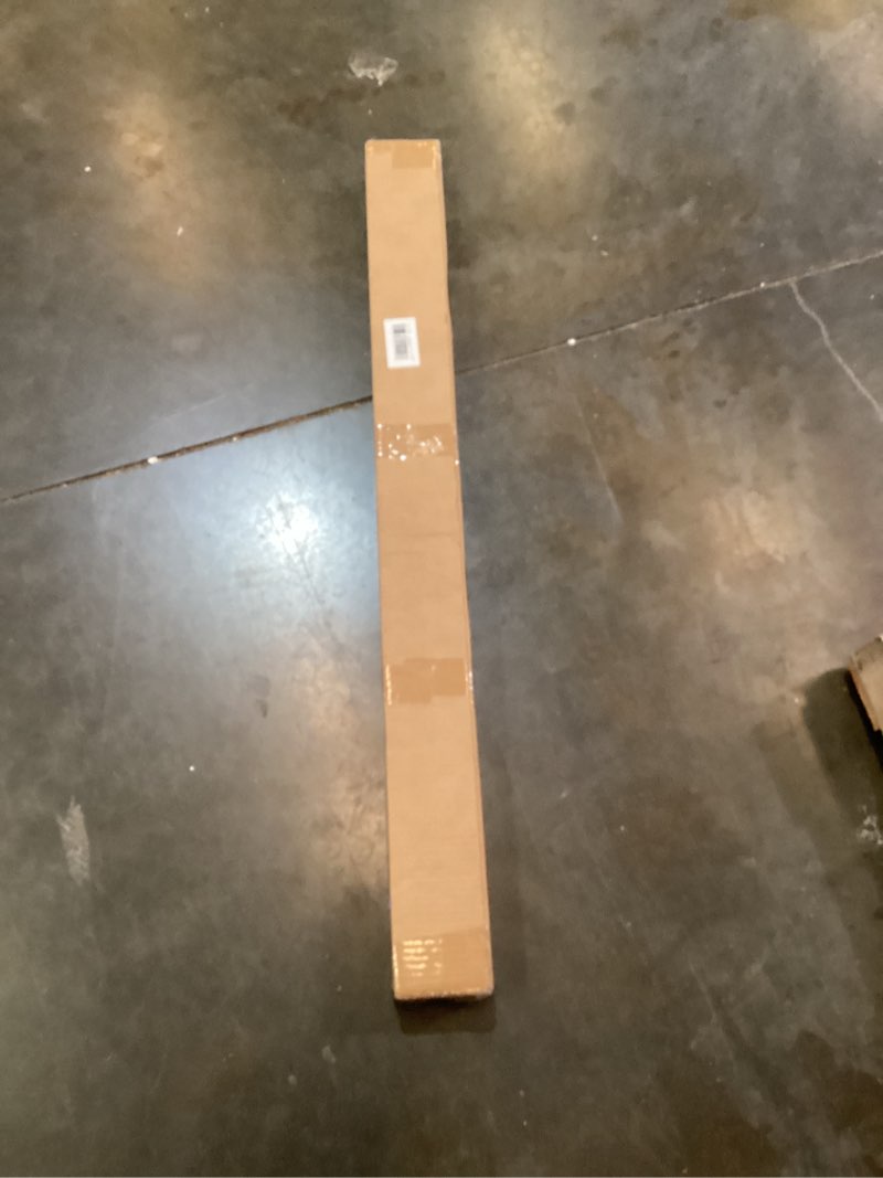 Condition photo showing New/Like New for Homease Tension Shower Curtain Rods 141.7-161 Inch Room Divider Never Rust Adjustable Spring Rods for Window Bathroom Balcony Storeroom Laundry Non-slip No Drilling Easy to Install Black Matte Black 141.7 - 161 In