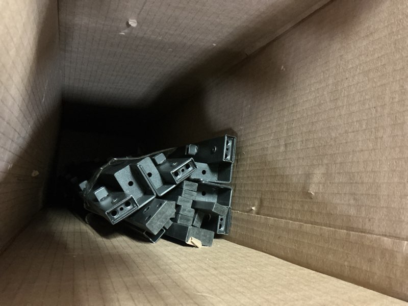 Condition photo showing As Is for Metal Platform Bed Frame 18 Inch Tall,No Box Spring Needed,Twin Size Bed with Heavy Duty Strong Support Slats,Easy to Assemble,Black Twin 18 Inch