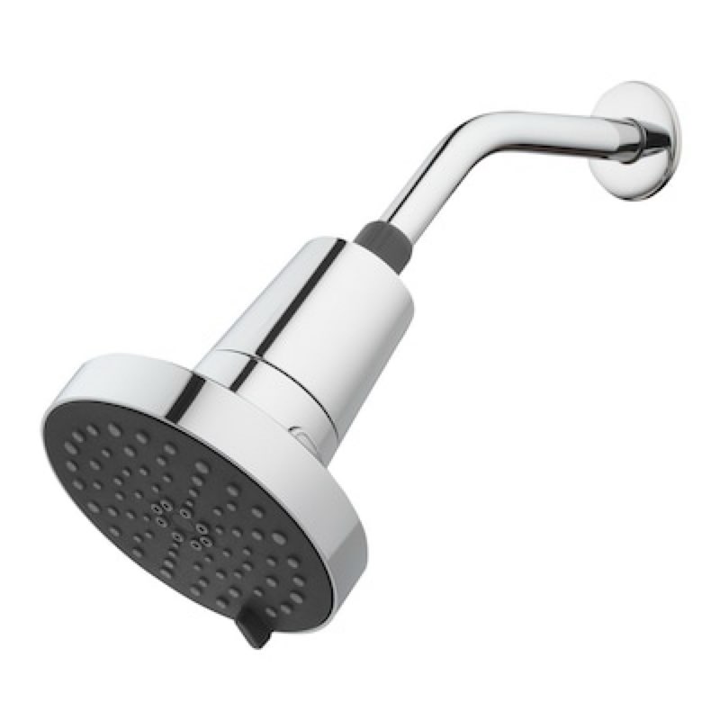 allen + roth lillian 4 -spray chrome 6-in round filtered shower head 1.8 gpm