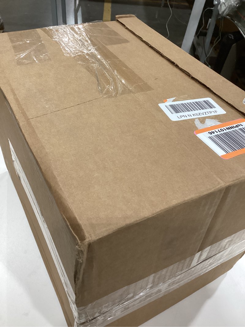 Condition photo showing As Is for Hamilton Beach One Press Programmable Dispensing 12 Cup Coffee Maker with Internal Coffee Pot, Stays Warm and Fresh for Hours, 60 oz. Removable Reservoir, Black & Stainless Steel (47950) Black and Silver