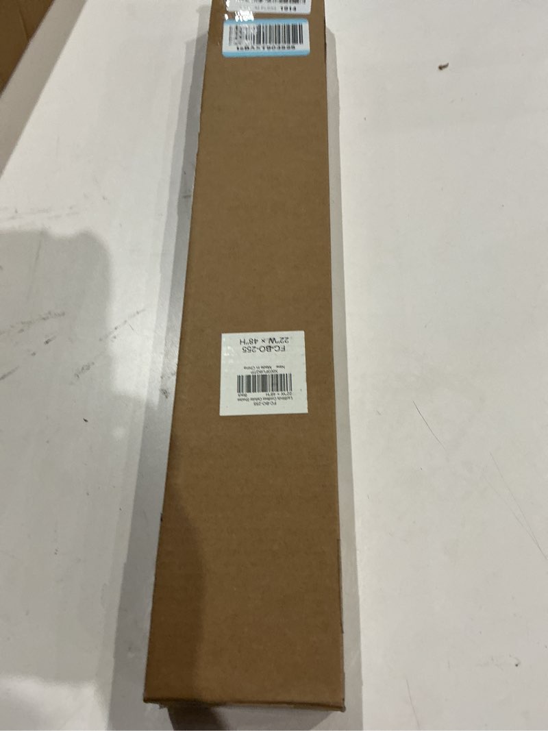 Condition photo showing Good Condition for lazblinds cordless cellular shades, blackout privacy honeycomb shades for home, thermal insulation noise reduction blinds for windows, 22'' w x 48'' h, black blackout-black 22'' w x 48'' h