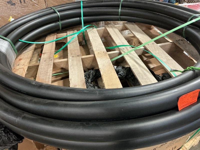 Condition photo showing Good Condition for advanced drainage systems 2 in. x 100 ft. ips 100 psi nsf poly pipe