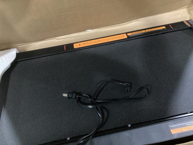 Condition photo showing As Is for (similar to )freepi walking vibration pad treadmill,3 in 1 under desk vibration treadmill,portable treadmill for home black f