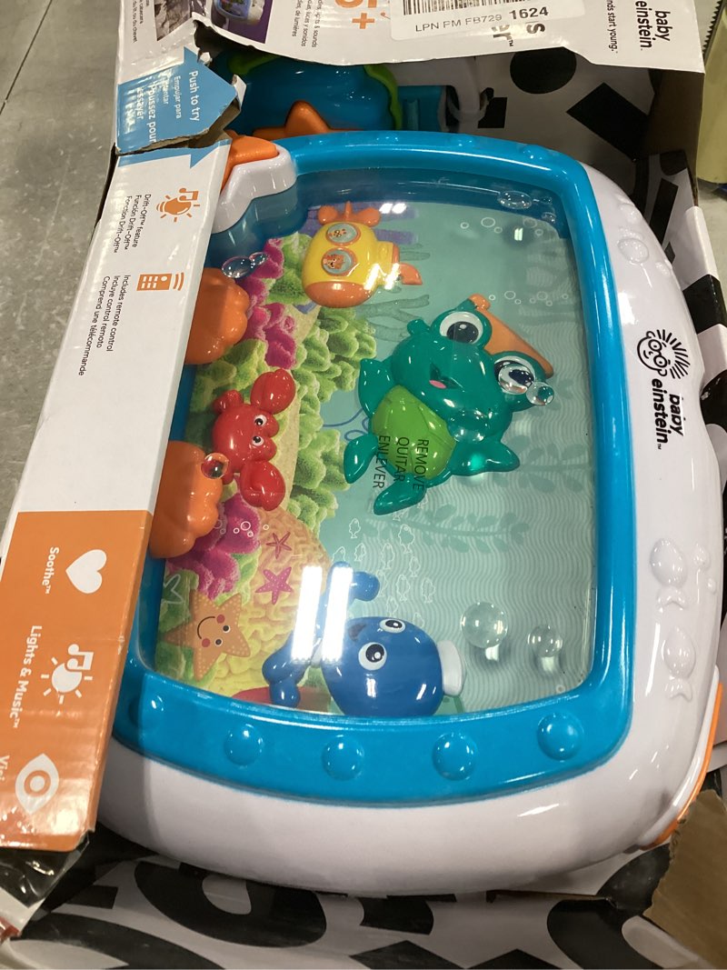 Condition photo showing Good Condition for Baby Einstein Sea Dreams Soother Musical Crib Toy and Sound Machine, Pink, Newborn and up