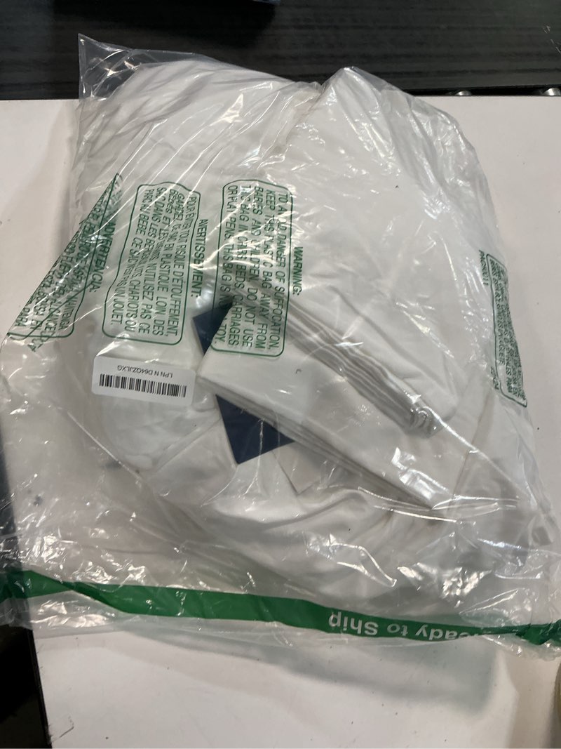 Condition photo showing Good Condition for bedsure duvet cover california king size - soft double brushed bedding set for kids & adults, zipper closure, 3 pieces, includes 1 duvet cover (104"x98") & 2 pillow shams, no comforter, white california king (104" x 98") 01 - white (no comforter)