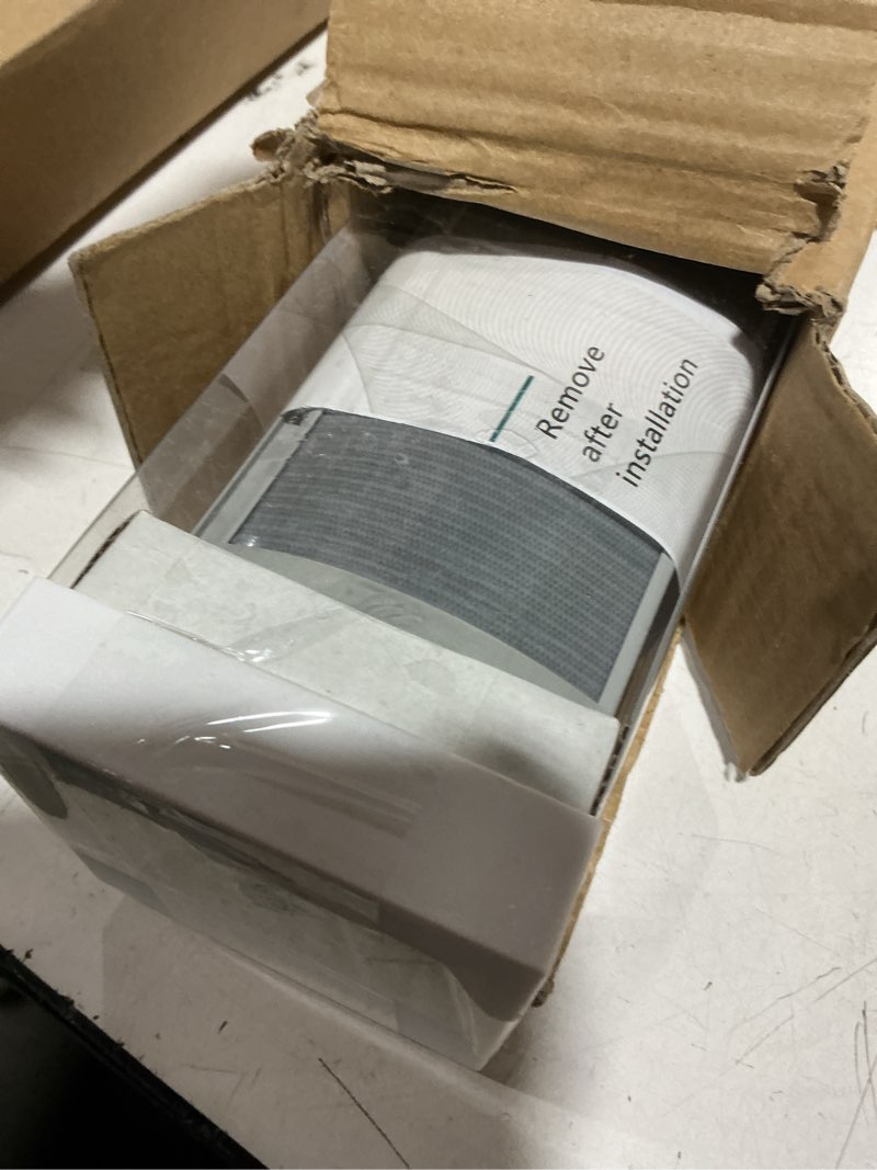 Condition photo showing New/Like New for myshade roller shades zebra blinds for windows cordless day and night light filtering dual layer roller blinds 29" x 72" grey grey 29"w x 72"h