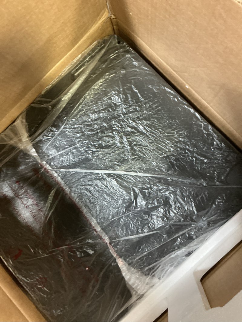 Condition photo showing New/Like New for HOMCOM Mini Freezer Countertop, 1.1 Cu.Ft Compact Upright Freezer with Removable Shelves, Reversible Door for Home, Dorm, Apartment and Office, Silver Silver 1.1 cubic feet