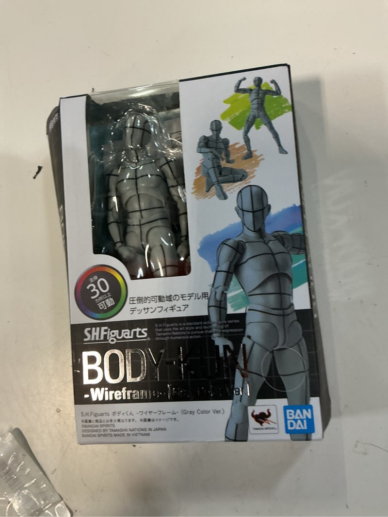 Condition photo showing Good Condition for body-kun sports edition shf figuarts action figure wire frame gray color version
