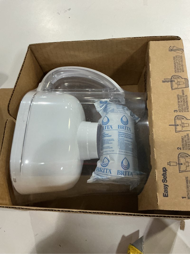 Condition photo showing Good Condition for Brita Metro Water Filter Pitcher with SmartLight Change Indicator, BPA-Free, Replaces 1,800 Plastic Water Bottles a Year, Lasts Two Months, Includes 1 Filter, Small - 6-Cup Capacity, White Standard White