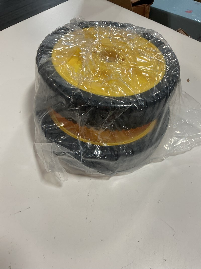 Condition photo showing New/Like New for 2pcs lawn mower wheel for oregon 72-115 am115138 gy20630 for john deere 14pb 14sb 14se 14pt 14st ja65 jx75 je75