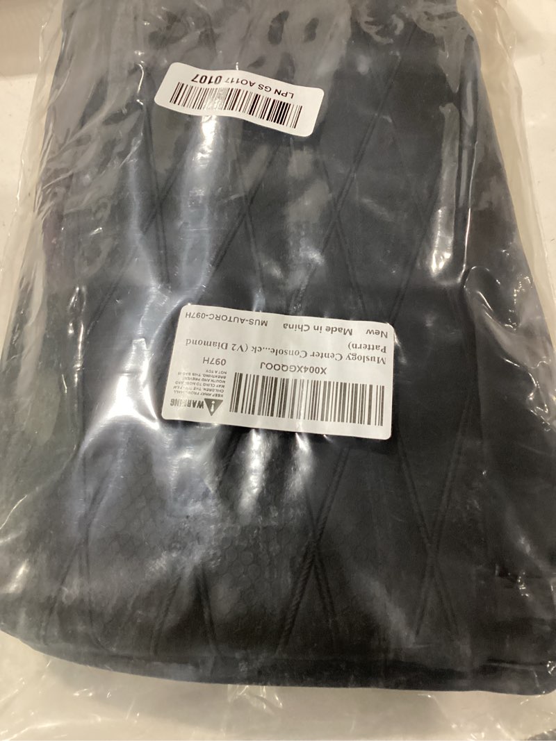 Condition photo showing Good Condition for armrest cover for ford bronco 2021-2026, extra thick, v2_diamond | custom fit, center console lid protector cover cushion, comfort armrest pad, anti-scratch, for bronco accessories 14) 21-25|bronco|black,+thick
