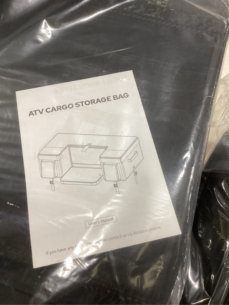 Condition photo showing Good Condition for atv cargo storage bag