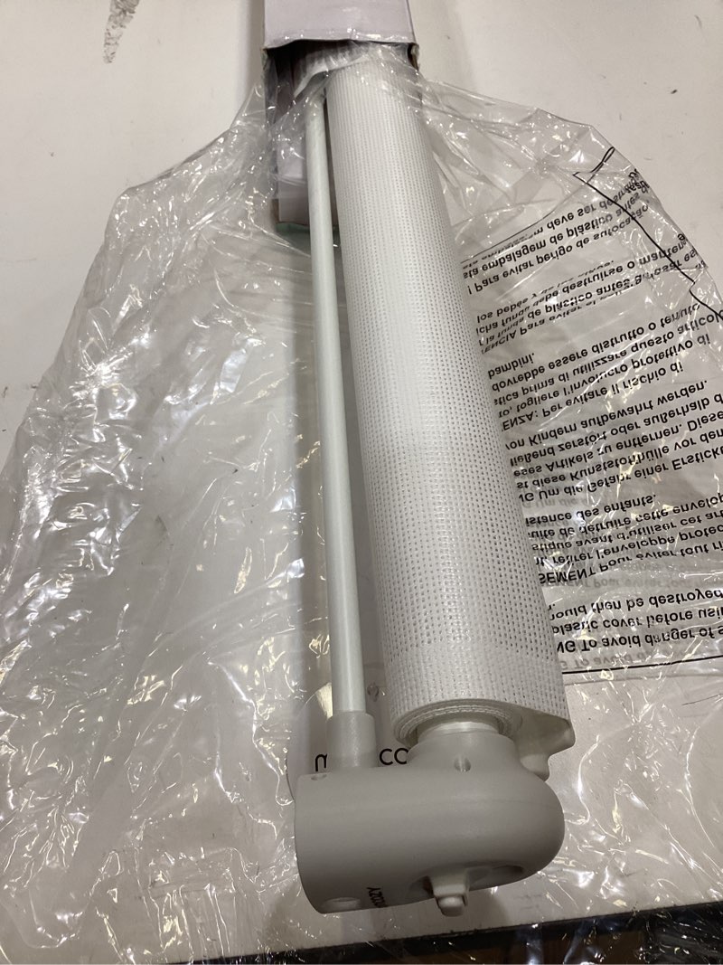 Condition photo showing As Is for momcozy retractable mesh baby gate or dog gate