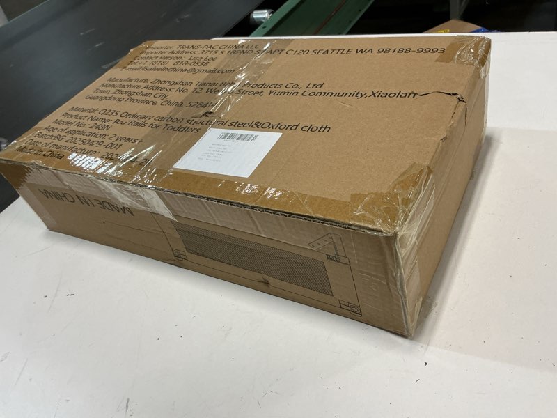 Condition photo showing New/Like New for MHOMER Bed Rail for Toddlers Bed Rail Guard with Steady U-Shape Base Bed Rails for Queen, King, Full, Twin Size Bed for Toddlers,Baby, Kids (Grey,1 Piece, 54") 54in