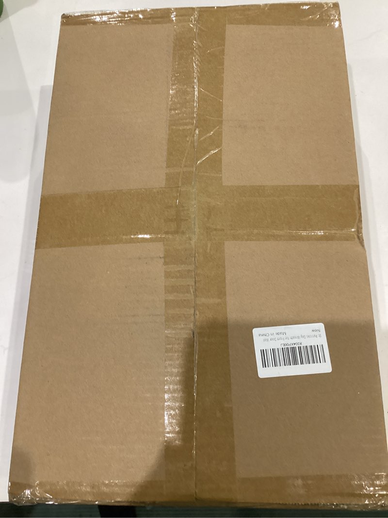 Condition photo showing New/Like New for 25 Inch Large St Patricks Day Decorations Wreath, Handmade Artificial Shamrock Wreath for Front Door with LED Lights, Kiss Me Im Irish for Wall Decor Window, Saint Paddys Day Decorations