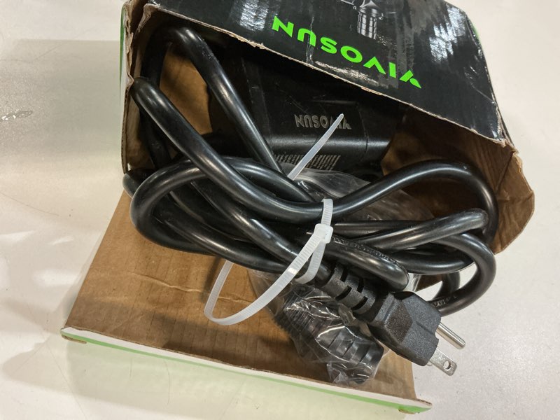 Condition photo showing Good Condition for VIVOSUN 480GPH Submersible Pump(1800L/H, 25W), Ultra Quiet Water Pump with 7.2ft High Lift, Fountain Pump with 5ft Power Cord, 3 Nozzles for Fish Tank, Aquarium, Statuary, Hydroponics Black