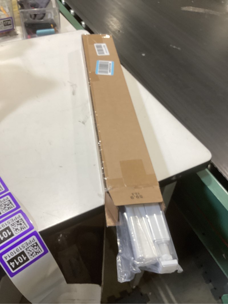 Condition photo showing New/Like New for lazblinds cordless cellular shades, no tools no drill light filtering honeycomb shades pleated blinds for windows, 24'' w x 36'' h, white light filtering-white 24'' w x 36'' h