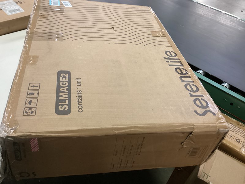Condition photo showing New/Like New for serenelife portable massage table 24 inch, height adjustable 3 sections massage bed & folding lash station for esthetician, tattoo table, spa bed, physical therapy & facial treatment