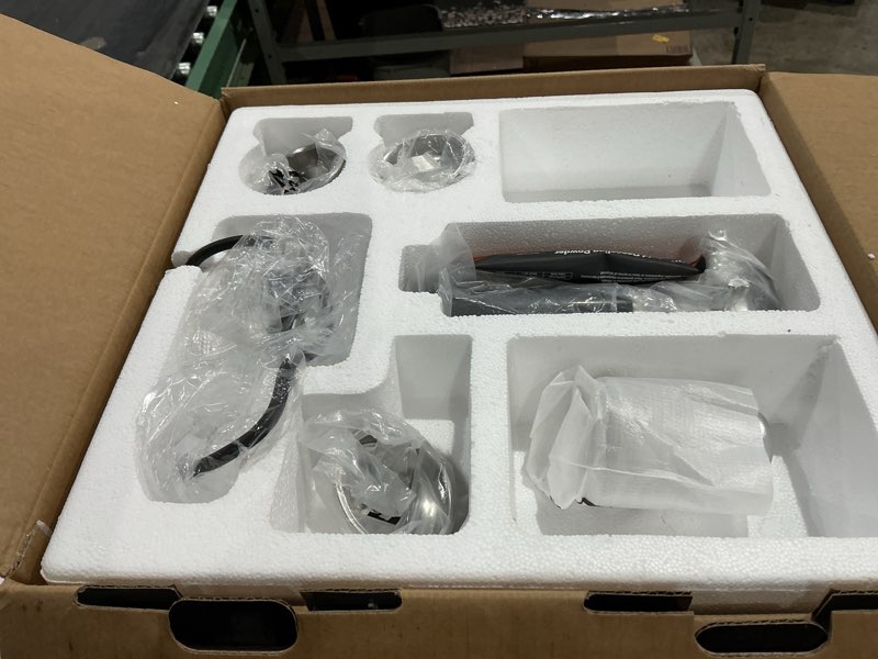 Condition photo showing As Is for euhomy espresso machine with grinder, 30 grind settings, 20 bar coffee maker with 58mm portafilter, expresso coffee machines with touch screen for home, milk frother for latte & cappuccino gray