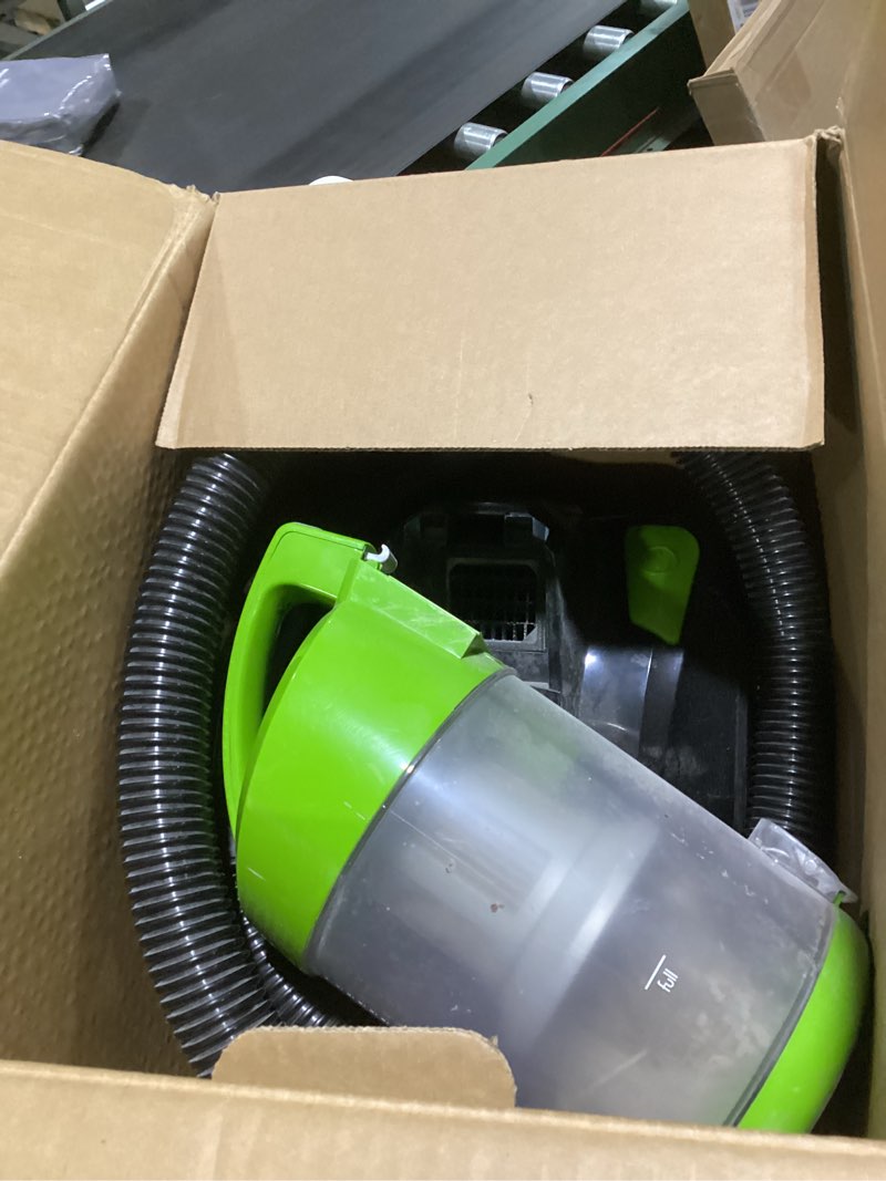 Condition photo showing Good Condition for bissell 2156a zing canister bagless vacuum zing canister lime