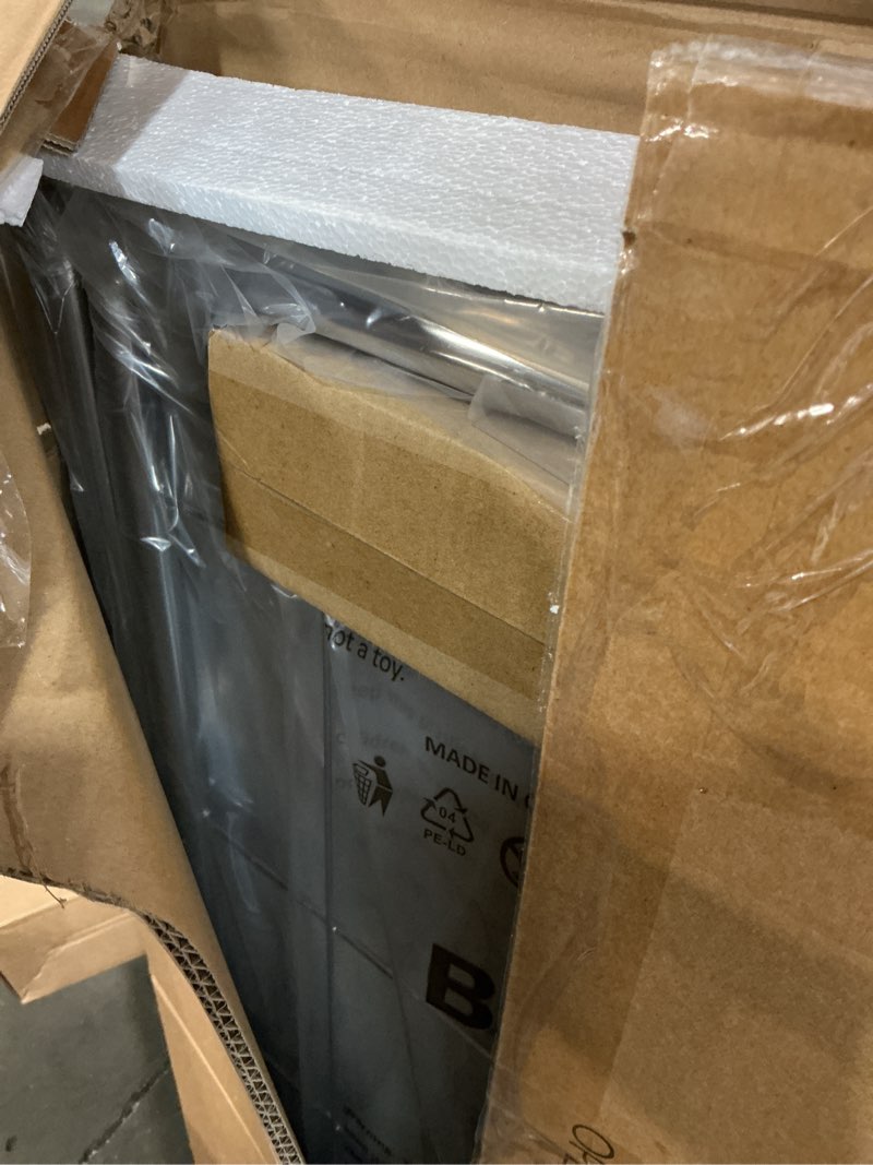 Condition photo showing New/Like New for watiowl heavy duty clothes rack, rolling clothing rack for hanging clothes load 650 lbs with 2 sturdy shelves, metal garment rack with wheels for bedroom, laundry room, retail store, silver