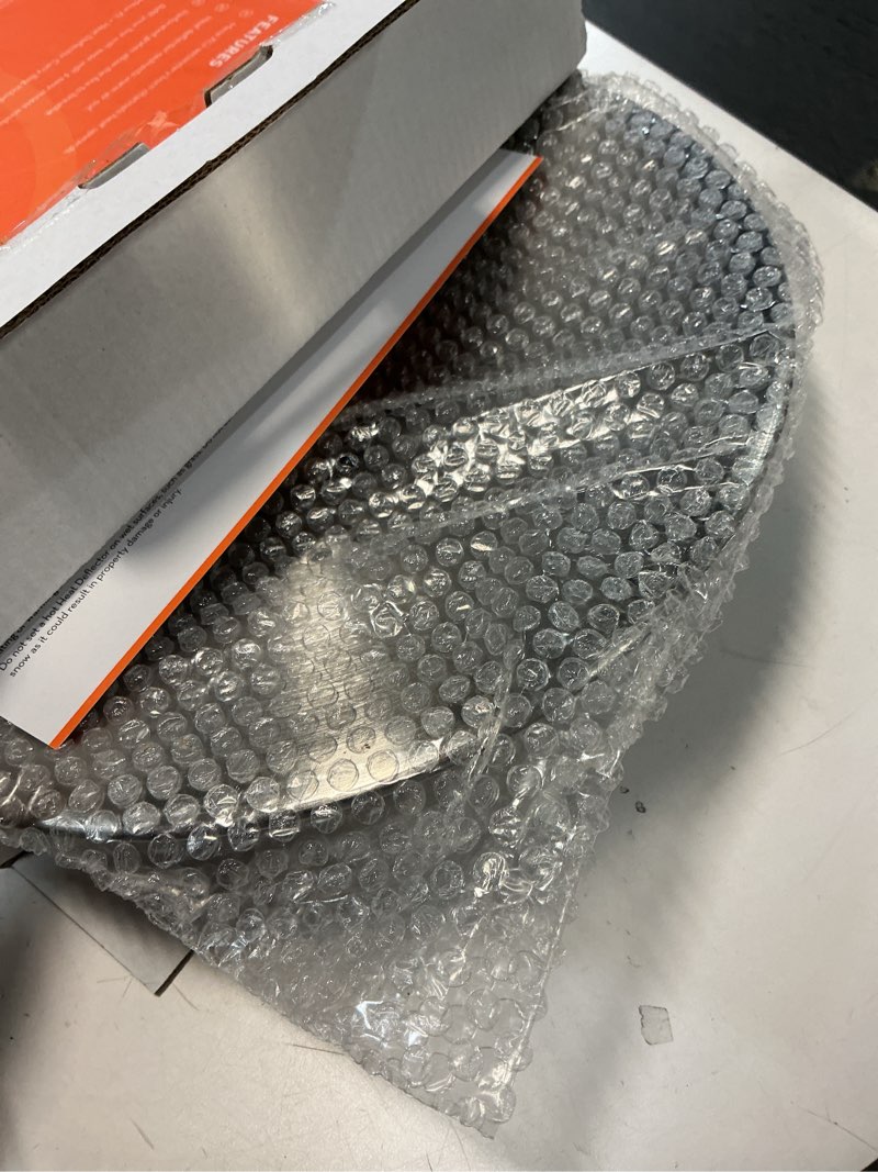 Condition photo showing Good Condition for Solo Stove Mesa XL Mulberry Bundle | Tabletop Fire Pit with Stand, Heat Deflector, Accessory Pack & 1lb Wood Pellets | Portable Smokeless Outdoor Firepit for Patio, Camping & Backyard Mesa XL Bundle Mulberry/Silver