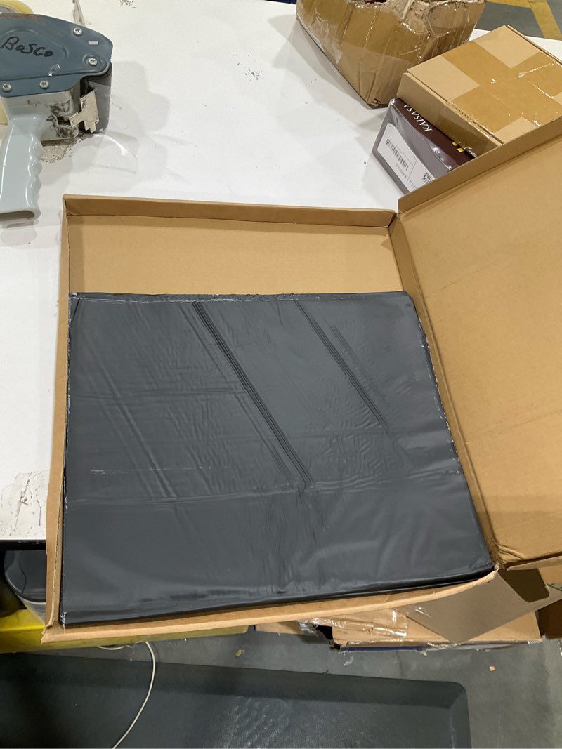 Condition photo showing Good Condition for 8.3ft x 3.3ft fence post sleeve, ultra-large saver post sleeve, posts protector can be cut to any size, 2-layer eva+pvc wood protector sleeves 8.3ft x 3.3ft black