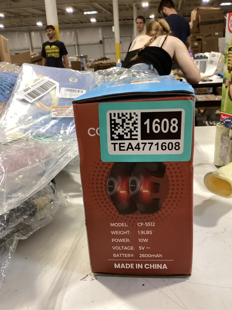 Condition photo showing Good Condition for comfier fsa cordless knee massager with heat and vibration for pain relief,hsa eligible items,graphe